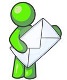 green person envelope